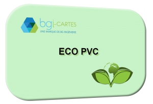 La Carte ECO PVC est une carte écologique